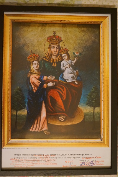 obraz św. Anny w Tuczępach