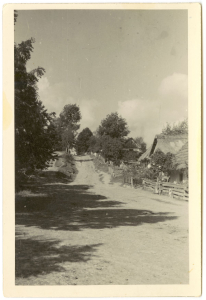 Początek ul Grabowieckiej. Fot Janusz Przybylski. 1941r.