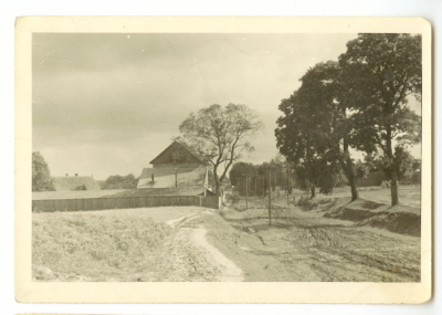 Widok na młyn przy ul. Krasnystawskiej od strony zachodniej. Fot Janusz Przybylski. 1941r.